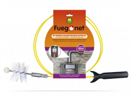 Kit deshollinador estufas de pellet