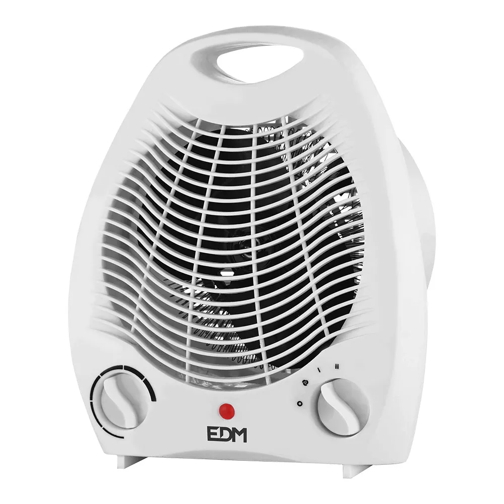 EDM CALEFACTOR COMPACTO 1000 - 2000 W BLANCO