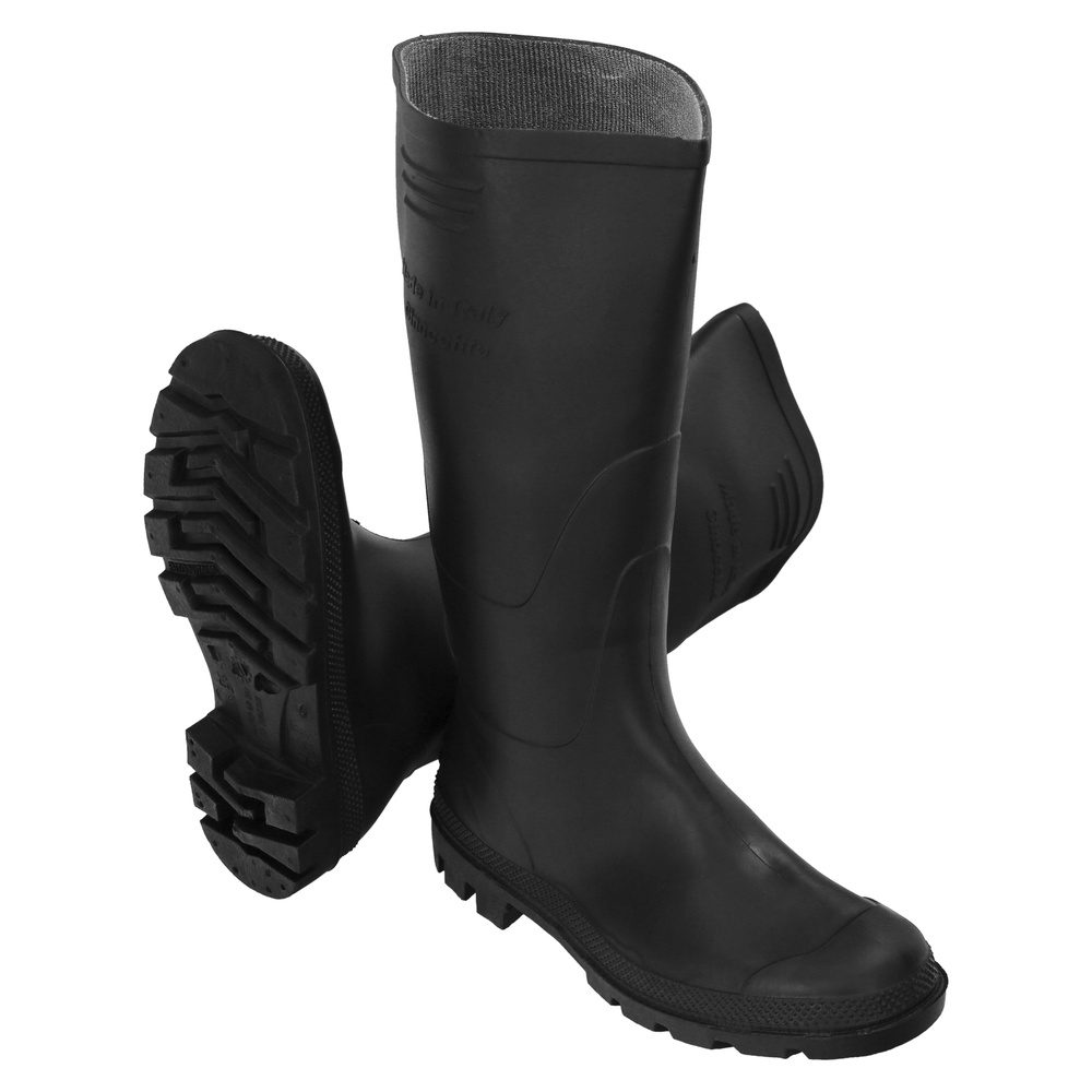 Botas Goma Altas Negras