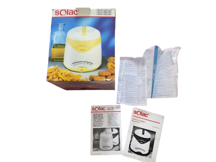 Freidora de Aceite Ideal Duo 1200W Solac - Imagen 2