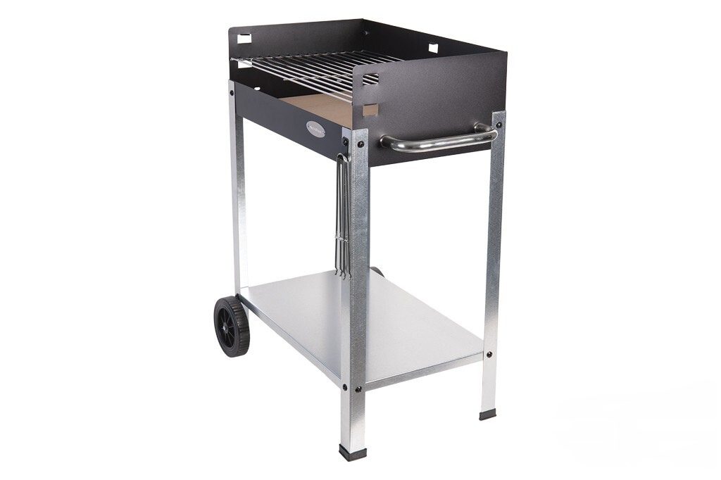 Barbacoa de carbón con ruedas - Imagen 8