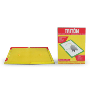 RATICIDA TRITON TRAMPA RATONES 2 TRAMPAS CARTON