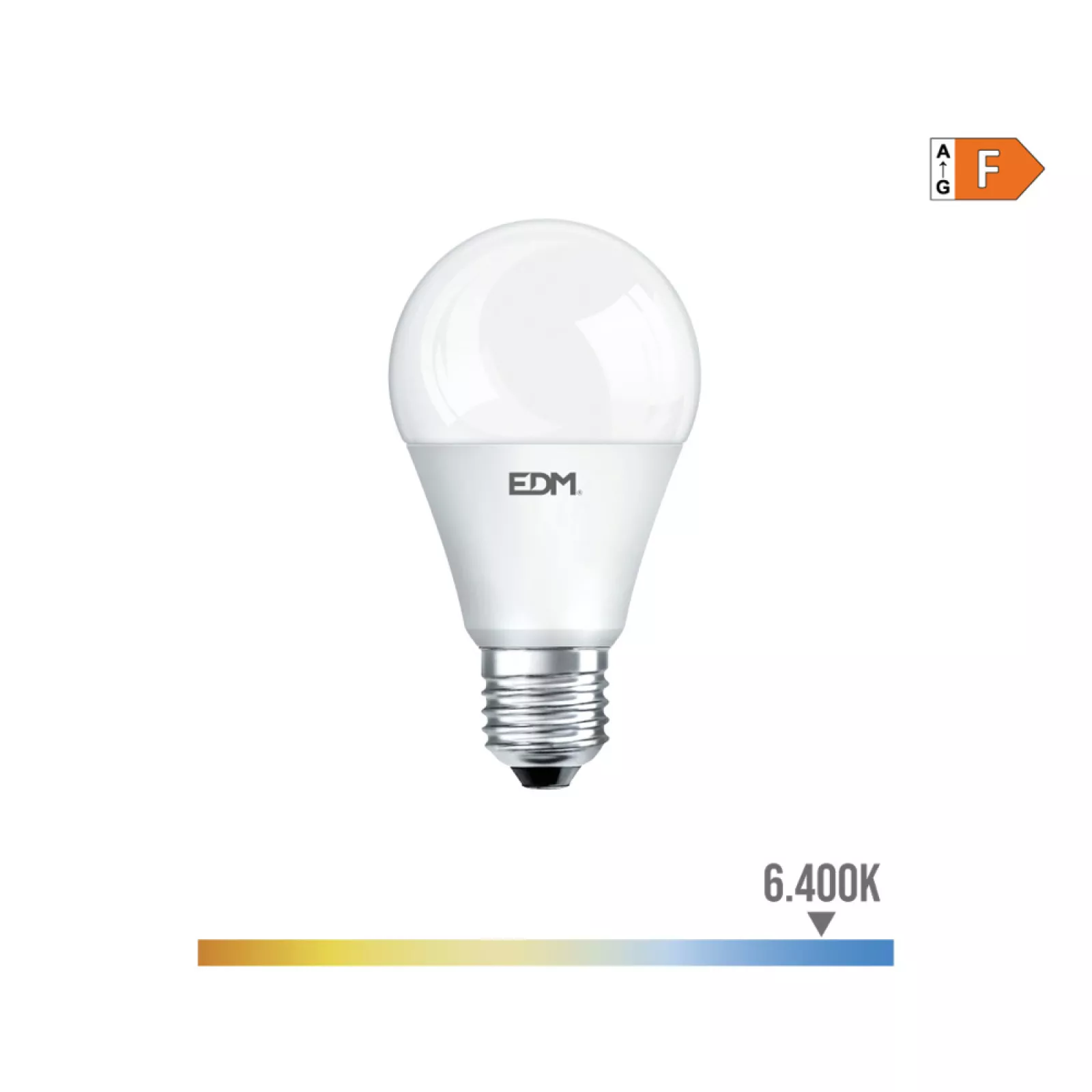 BOMBILLA STANDARD LED E27 10 w 932 lm 6400 k LUZ FRIA
