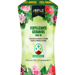 Fertilizante geranios