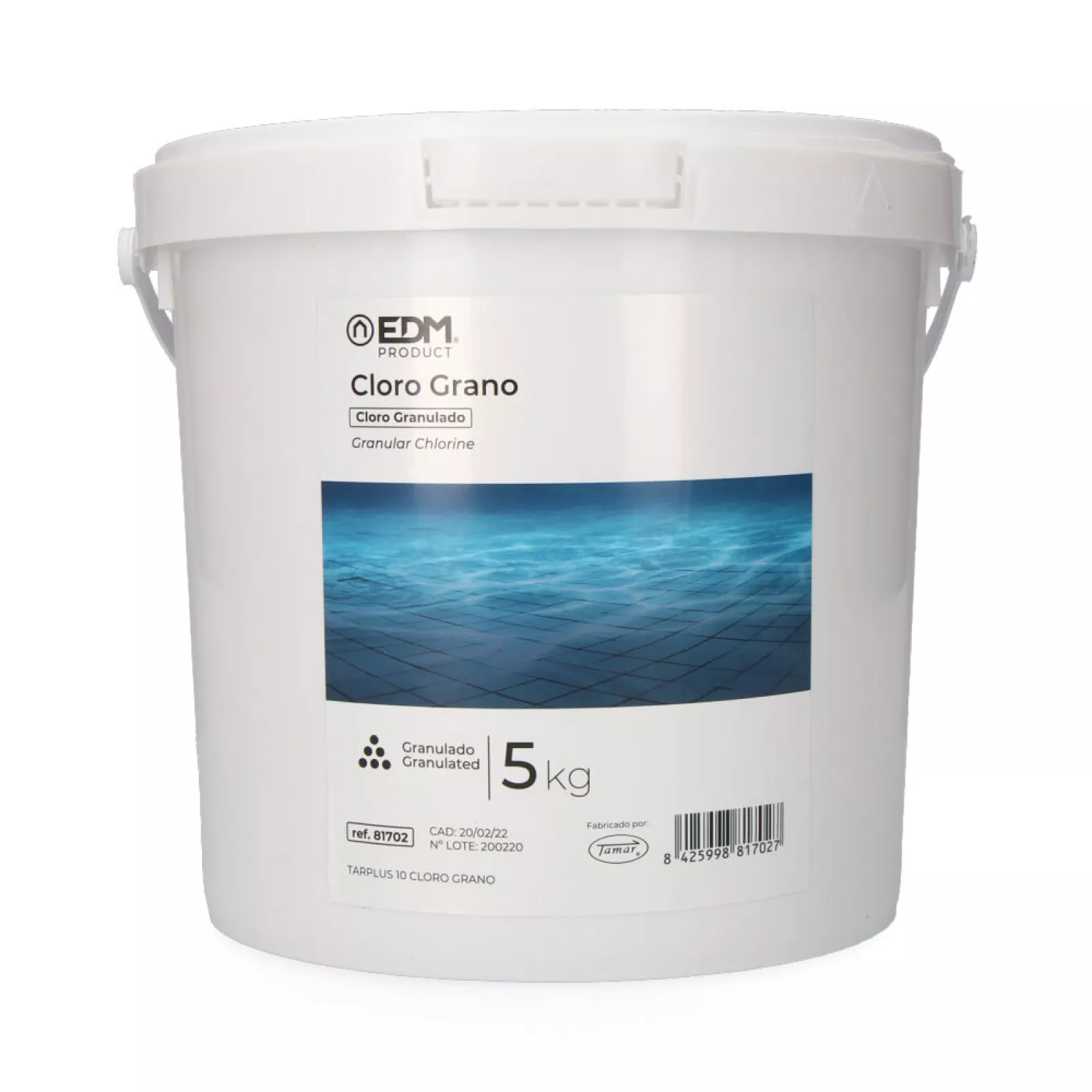 CLORO GRANULADO BOTE 5 kg