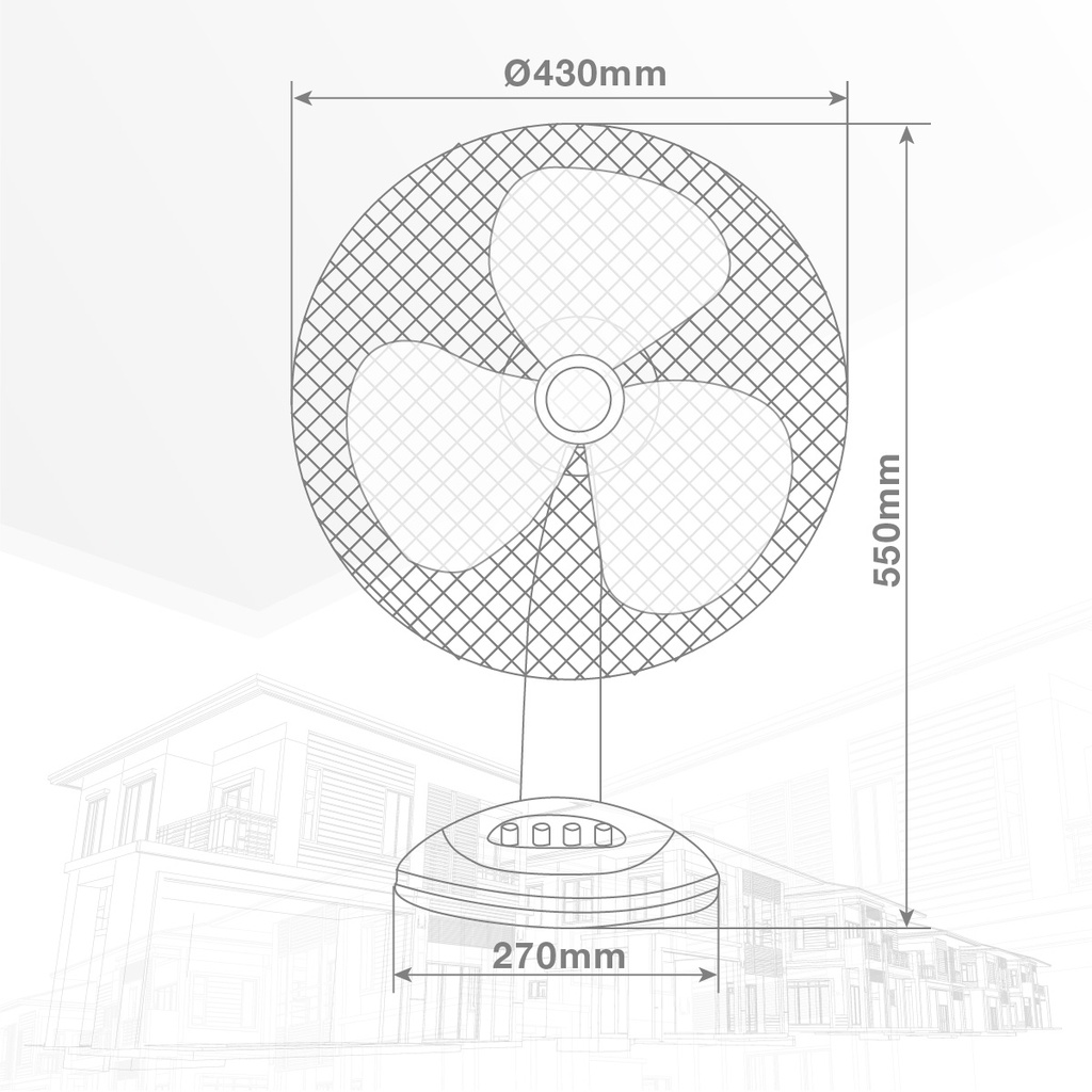 Ventilador sobremesa - Imagen 4